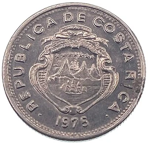 Moneda Mundial: 1975 Costa Rica - 10 céntimos - Circulada (SKU 81) - Imagen 1 de 4