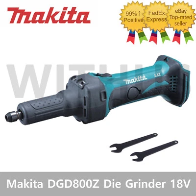 Makita DGD800Z (BGD800Z) 18V Li-Ion Cordless Die Grinder Body Only Bare Tool= - Image 1 of 4