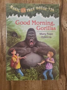Good Morning Gorillas By Mary Pope Osborne Magic Treehouse #26 Paperback 2003 - Picture 1 of 1