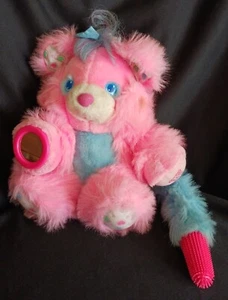 FAB 1987 * BRUSH AND LOVE * Stuffed Plush TOY Pink & Blue by Amtoy~TCFC - Picture 1 of 10
