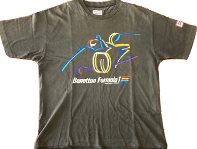 Camiseta de Colección United Colors of Benetton Formula 1 Racing Team Talla Mediana Foto 1 de 4