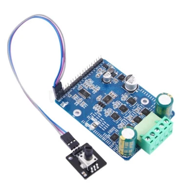 DC6V-80V BLDC Three Phase DC Brushless Motor Controller PWM 1600W 20A Hall Motor - Bild 1 von 4