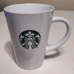 Starbucks 2017 White Mermaid Logo Tall Coffee Mug 17.24 oz - Picture 1 of 3