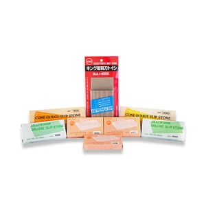 Japanese Multiform Slip Stones Whetstone Waterstones For Gouge Tools - Picture 1 of 25