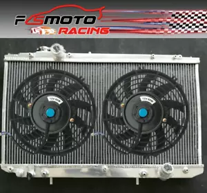 Radiador + ventilador para Toyota Aristo S160 JZS161 2JZGTE Lexus GS GS300 GS400 1998-2005 - Imagen 1 de 5