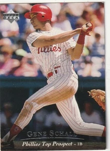 FREE SHIPPING-MINT-1995 Upper Deck Minors #82 Gene Schall PHILLIES - Picture 1 of 1