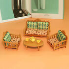 1:12 47Pcs/Set Doll House Furniture Decoration Mini Living Room Sofa S;