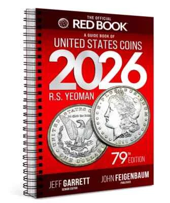 GREYSHEET NEW!! 2026 Red Book Spiral Softcover - Retail Prices for US Coins