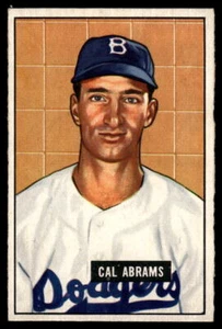Cal Abrams | 1951 Bowman #152 Rookie | EX+ - Picture 1 of 2