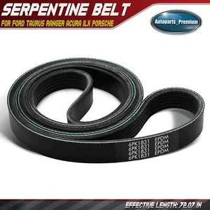 72.07" Serpentine Belt for Ford Taurus Ranger Porsche 911 BMW Z4 Olds Suzuki - Picture 1 of 10