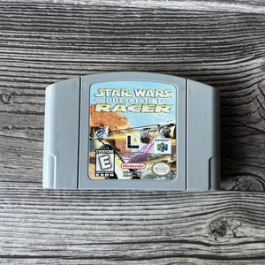 Star Wars Episode 1 Racer (Nintendo 64, 1999) N64 Authentic Cartridge - TESTED - Photo 1 sur 2
