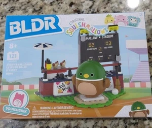 BLDR Squishmallows Squishbrik Avery's Ball Game Building Set NIB - Foto 1 di 6
