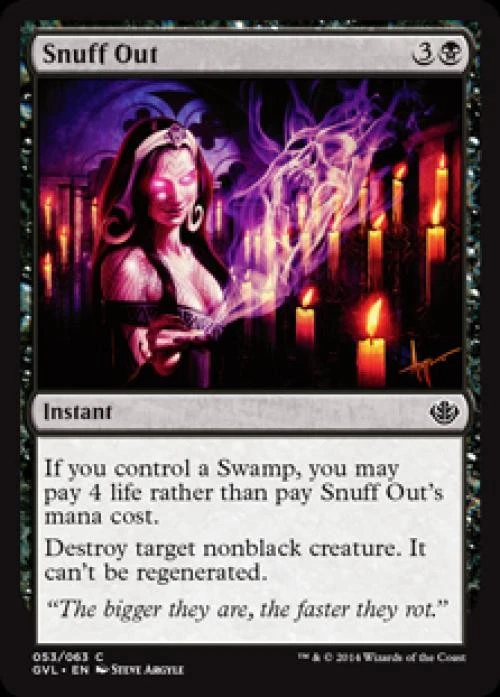Snuff Out - Light Play MTG Duel Decks Anthology: Garruk vs Liliana - Image 1 of 1