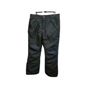 Iceberg Outerwear Black Snowpants Pockets  Size M - Picture 1 of 8