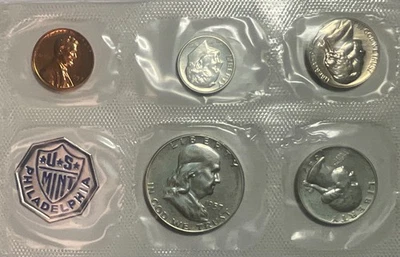 1957 Proof Set Original Envelope 90% Silver - No spots  - No Reserve - Image 1 of 2