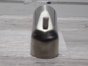 Moen Rizon 3839BN Slip-Fit 7" Tub Spout Integrated Diverter Brushed Nickel  - Picture 1 of 5