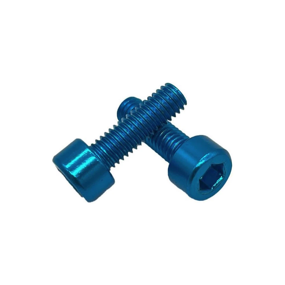 Miles Wide Anodized Cage Bolt, Blue - Image 1 of 1