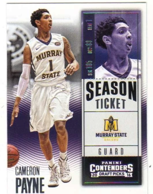 Tarjetas base/insertar de baloncesto Panini Contenders Draft NCAA 2016-17 a elegir de la lista Foto 1 de 1