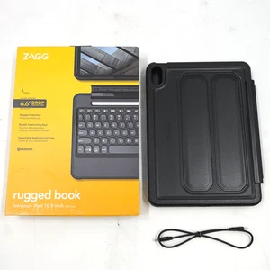 ZAGG Rugged Book For Apple iPad 10.9-Inch (10th Gen) - Black - 103111478 - Picture 1 of 13