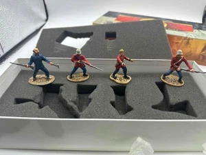 Conte #ZUL020 Heroes of the Drift 4 Figure Set Zulu War NIB MM - Picture 1 of 3