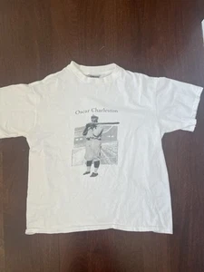 Camiseta Oneita vintage de béisbol de la Liga Negra Oscar Charleston puntada única - Imagen 1 de 9