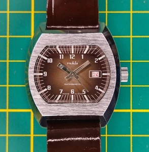 NEW OLD STOCK RUHLA 1980s MENS WRISTWATCH EAST GERMANY DDR ГДР NOS - Picture 1 of 11