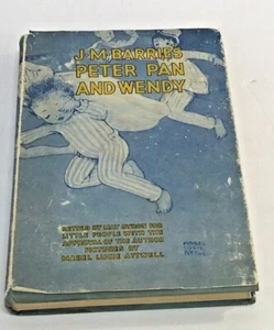 RARE J M BARRIES PETER PAN AND WENDY Book PICTURES By MABEL LUCY ATTWELL - Picture 1 of 11