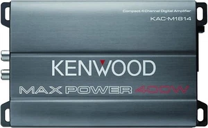 Kenwood KAC-M1814 - 4 Channel Compact Digital Speaker Amplifier 400 Watt - Picture 1 of 3