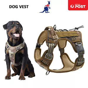 K9 Tactical Harness: No-Pull Control for Large Dogs - Picture 1 of 10