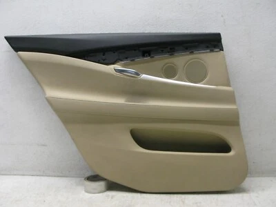 10-17 BMW F07 535i GT GRAN TURISMO INTERIOR DOOR PANEL TRIM REAR LEFT OEM 100323 - Image 1 of 4
