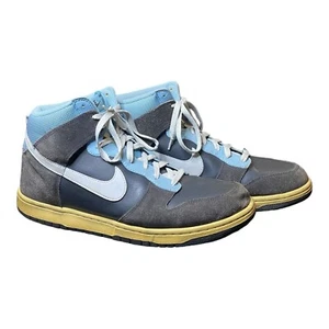 Nike Dunk Zapatillas Altas Azul Para Hombre Talla 13 Azul Marino 317982-050 Gamuza Cuero 2012 - Imagen 1 de 9