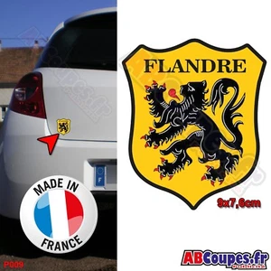 Sticker autocollant "Lion des Flandre" - Hauts de france Chti Nord 59 -P009 - Imagen 1 de 1