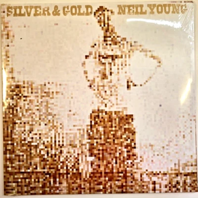 Neil Young Silver & Gold LP Album vinyl record 2000 on Reprise folk rock - Image 1 of 4