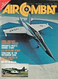 Air Combat V2 N3 U-2 Spyplane Mitsubishi Zero VF-17 Fighter Me-262 Mosquito USAF - Picture 1 of 1