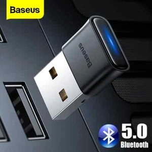 USB Wireless Bluetooth 5.0 Adapter Dongle Receiver Transmitter PC Speaker UK - Picture 1 of 11