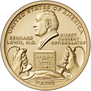 $1 Maine Uncirculated American Innovation Coin 2024 - Picture 1 of 2