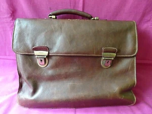 PICARD  1928 Büro Aktentasche Echt Leder - Bild 1 von 13