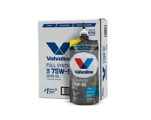 Valvoline Flexfill SAE 75W-90 Full Synthetic Gear Oil 1 QT, Case of 4 - Picture 1 of 10