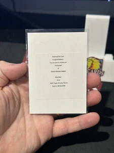 Carlos Gimeno Valero 2024 Topps Chrome Tennis Redemption Autograph #TCA-CGV - Bild 1 von 2