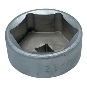 38mm Metric Low Profile Oil Filter Socket 3/8 drive 6 point hex - Bild 1 von 12