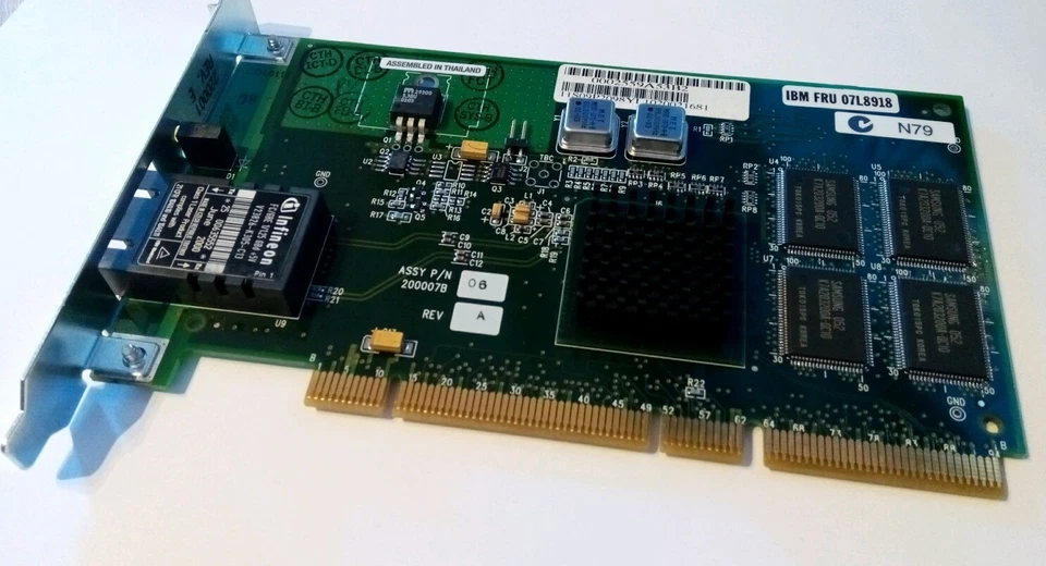 IBM 09P2098 PCI Gigabit Ethernet-SX Adapter 9-U FC 2969 - Bild 1 von 2