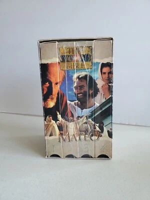 The Visual Bible's Mateo VHS Tapes 4 VHS Set - Some Sealed Some Used - Image 1 of 3