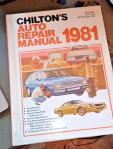 Chilton's  1981 Auto Repair Manual American cars from 1974-1981 - Bild 1 von 5