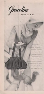 1949 De colección ORIGINALES GRACELINE Para mujeres Moda Ropa Accesorios Anuncio Impreso - Imagen 1 de 1