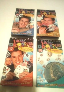 Magic Tricks Lessons "Jaw Droppers " (4) AS SEEN ON TV w/  Larry Anderson VHS  - Picture 1 of 8
