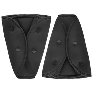 Seat Belt Adjuster Triangle Seatbelt Clip Car Safety Strap Pad Harness Cover - Picture 1 of 7