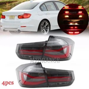 Set LED Tail Lights For BMW 3 Series F30 F35 F80 Sedan 2012 2013-2018 Rear Lamps - Imagen 1 de 10
