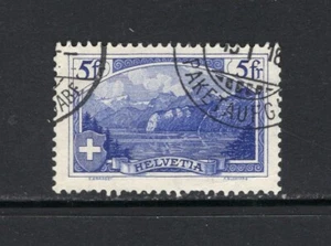 Switzerland 1914-30 5fr THE JUNGFRAU FU SC 183-2 - Picture 1 of 1