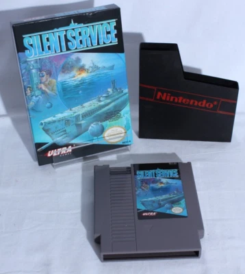 Silent Service (Nintendo, NES 1989) No Manual - Image 1 of 4
