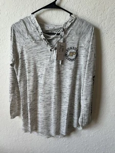 Pressbox By Royce Women’s Small Sm Purdue Boilermakers Long Sleeve V-neck Shirt - Picture 1 of 7